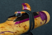 Yellow Cedar Burl Native American Flute, Minor, Bass A-3, #R2F (3)